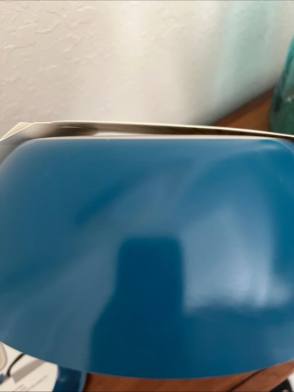 Crofton Mini Ceramic Grill & Wok Pan - Teal Blue Exterior Dorm 1st Apt Ready !